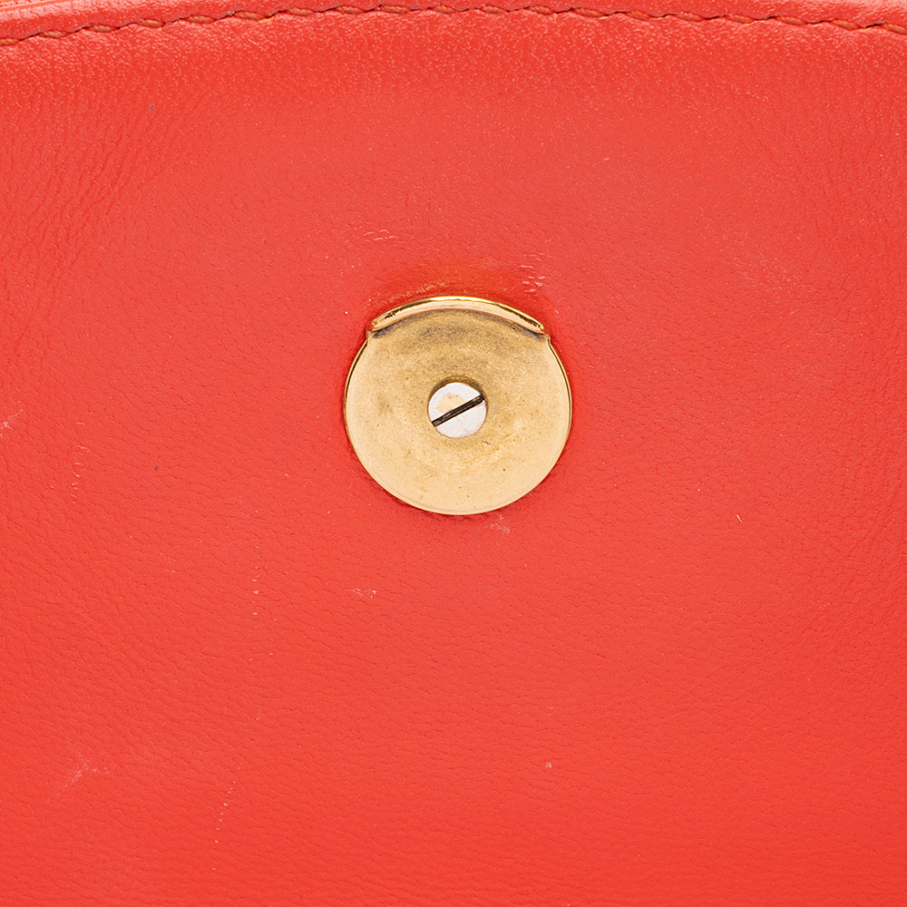 Balenciaga Calfskin BB Chain Wallet | Authentic Pre-Owned side view