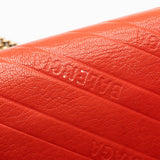 Balenciaga Calfskin BB Chain Wallet | Authentic Pre-Owned side view