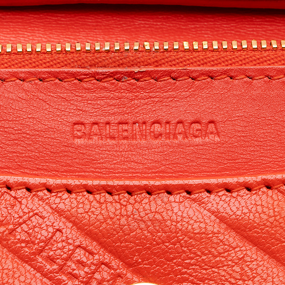 Balenciaga Calfskin BB Chain Wallet | Authentic Pre-Owned front view