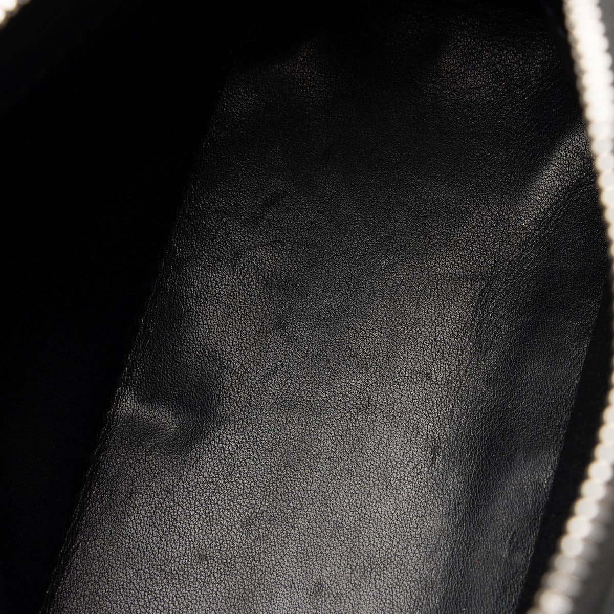 Balenciaga Calfskin Logo XXS Ville Top Handle Bag | Authentic Pre-Owned detail view