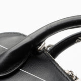 Balenciaga Calfskin Logo XXS Ville Top Handle Bag | Authentic Pre-Owned side view