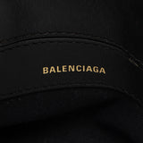Balenciaga Calfskin Logo XXS Ville Top Handle Bag | Authentic Pre-Owned close-up view
