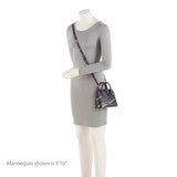 Balenciaga Calfskin Logo XXS Ville Top Handle Bag | Authentic Pre-Owned interior view