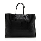 Balenciaga Calfskin Papier A4 Zip Around Tote | Authentic Pre-Owned angle view