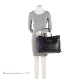 Balenciaga Calfskin Papier A4 Zip Around Tote | Authentic Pre-Owned interior view