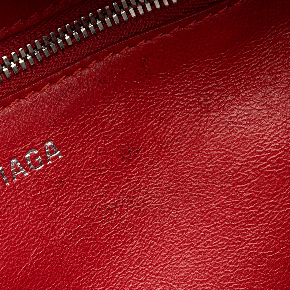 Balenciaga Calfskin Triangle Square XS Bag | Authentic Pre-Owned side view