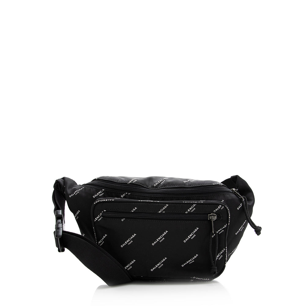Balenciaga Canvas Explorer Belt Bag | Authentic Pre-Owned