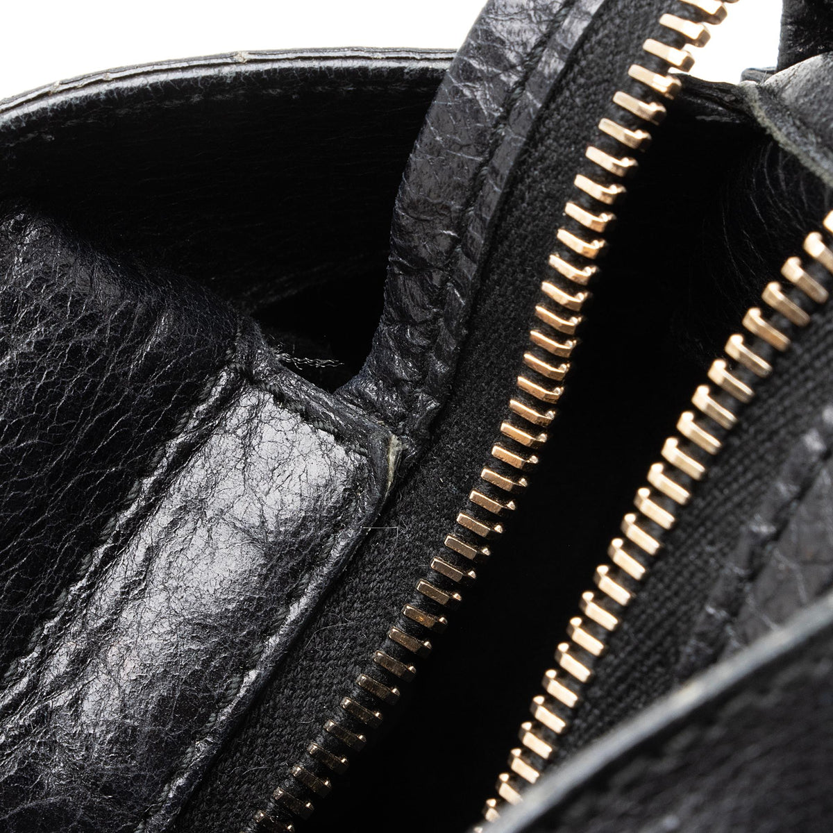Balenciaga Chevre Giant 12 Part Time Satchel 22671 | Authentic Pre-Owned side view