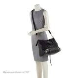 Balenciaga Chevre Metallic Edge Velo Satchel 18504 | Authentic Pre-Owned interior view
