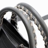 Balenciaga Chevre Metal Edge City Mini Satchel | Authentic Pre-Owned side view