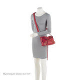 Balenciaga Chevre Metallic Edge City Mini Satchel | Authentic Pre-Owned interior view