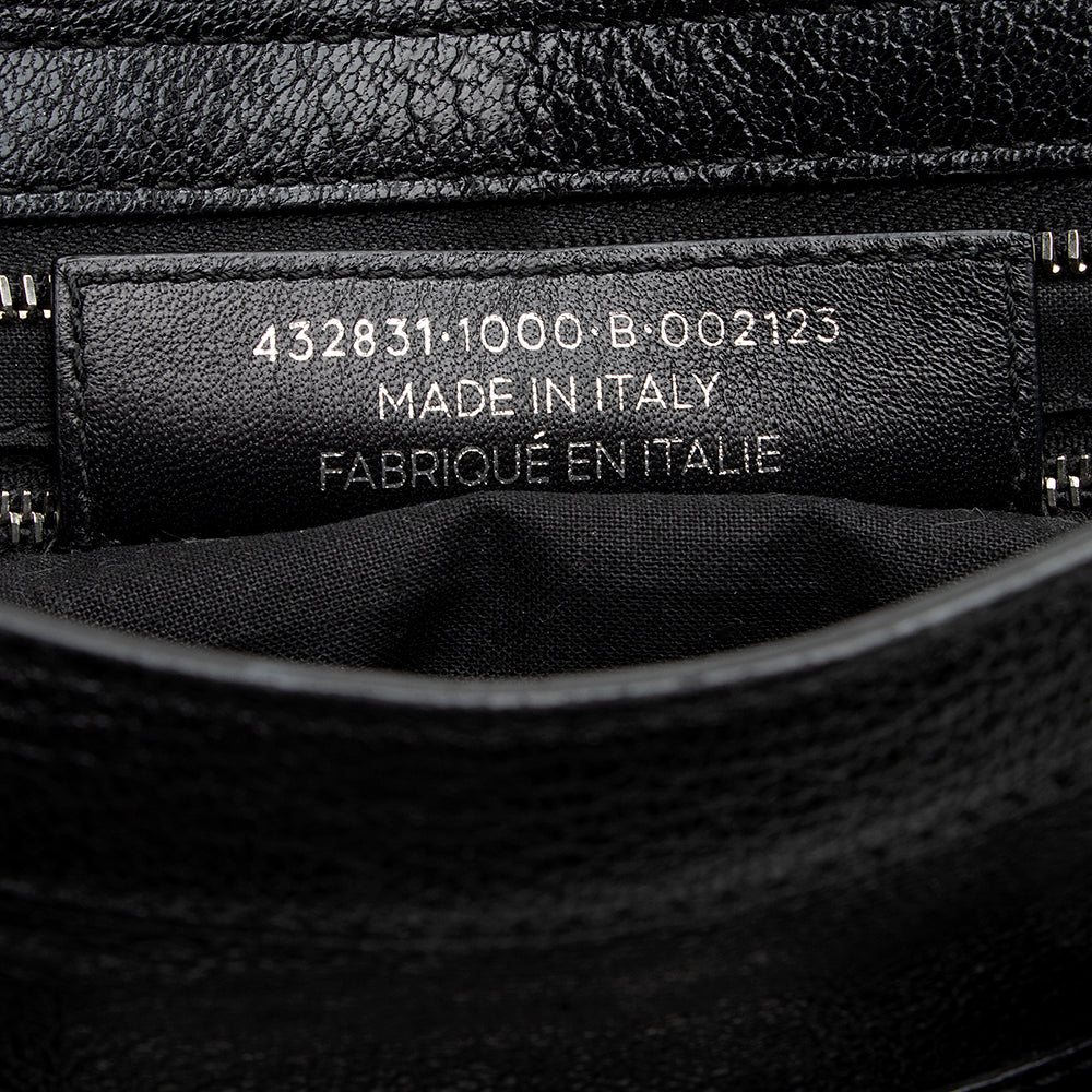 Balenciaga Chevre Metallic Edge City Small Satchel | Authentic Pre-Owned detail view