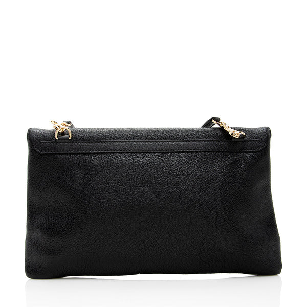 Balenciaga Chevre Metallic Edge Envelope Clutch | Designer Clutch Bag
