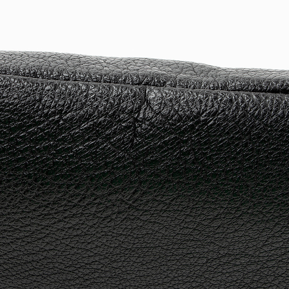 Balenciaga Chevre Metallic Edge Envelope Clutch | Designer Clutch Bag