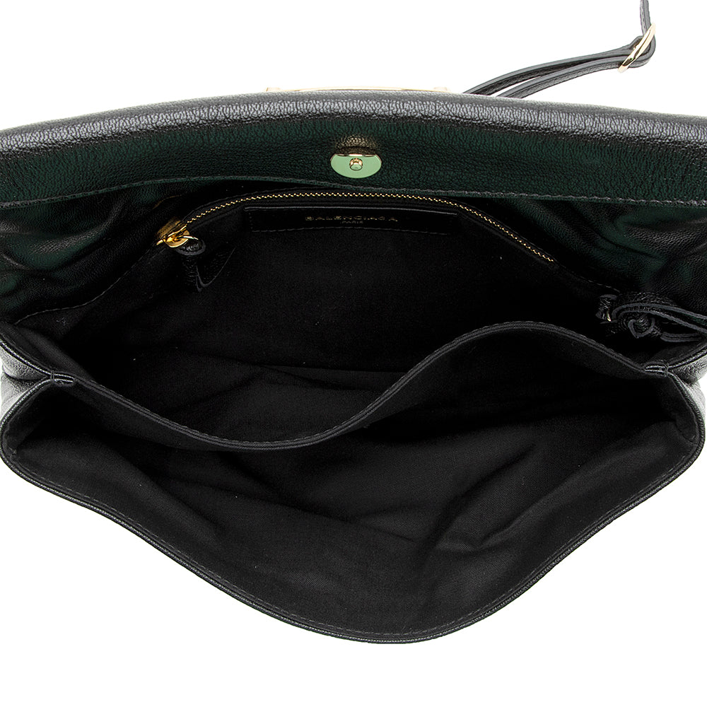 Balenciaga Chevre Metallic Edge Envelope Clutch | Designer Clutch Bag