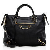 Balenciaga Chevre Metallic Edge Velo Satchel 18504 | Authentic Pre-Owned