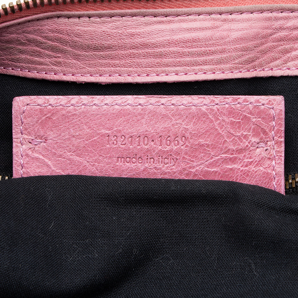Balenciaga Chevre Work Satchel - FINAL SALE | Designer Luxury Handbag