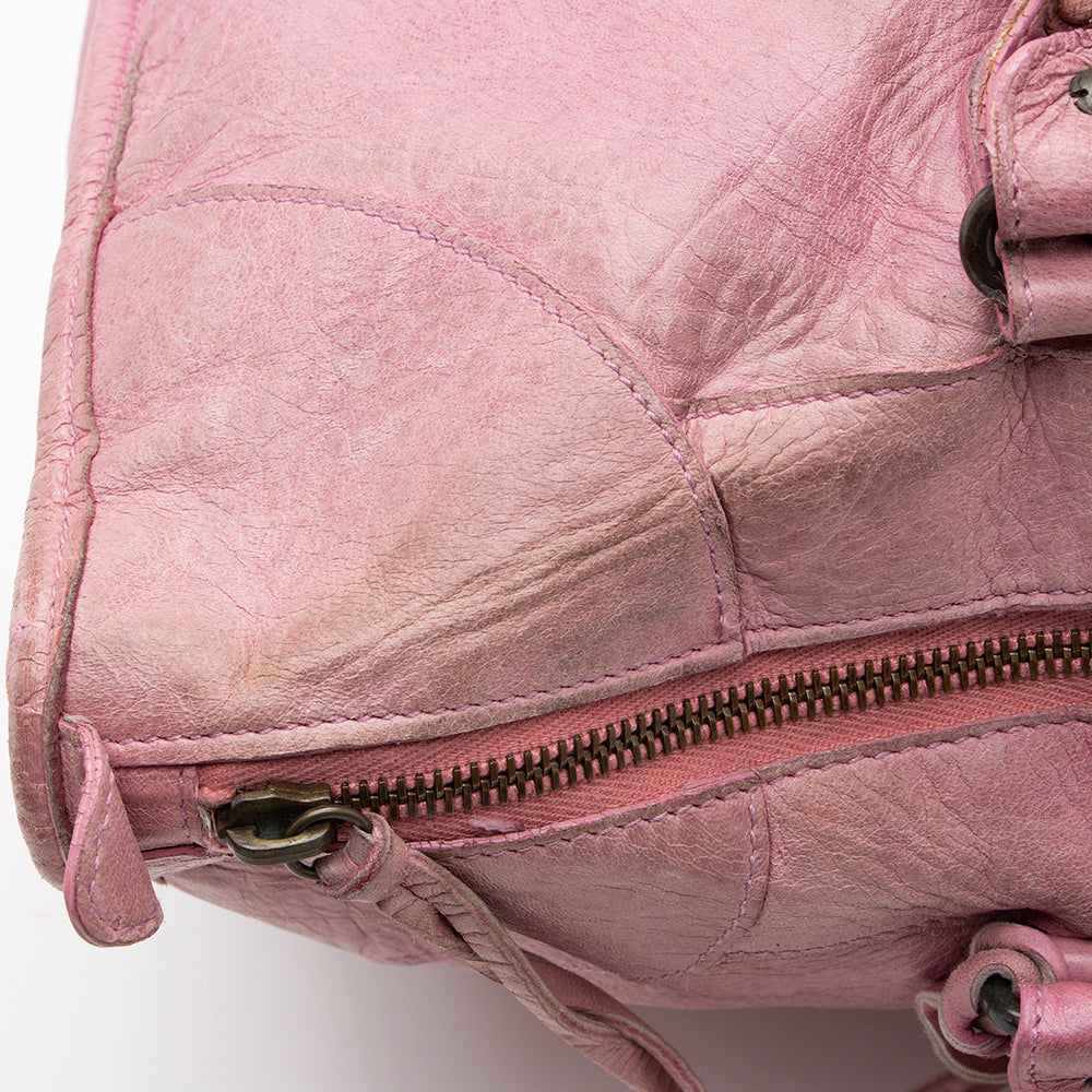 Balenciaga Chevre Work Satchel - FINAL SALE | Designer Luxury Handbag