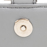 Balenciaga Croc Embossed Calfskin Hourglass Small Satchel front view