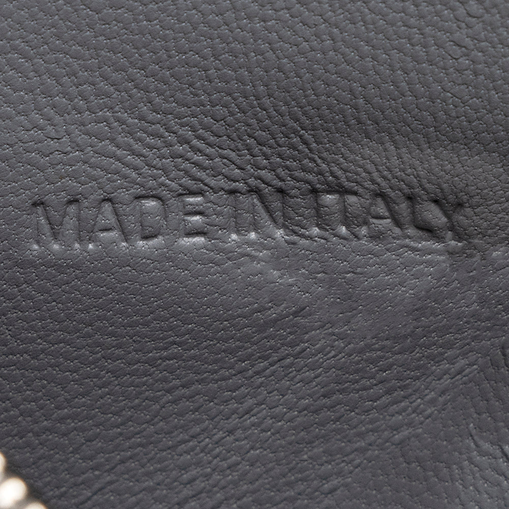 Balenciaga Croc Embossed Calfskin Hourglass Small Satchel close-up view