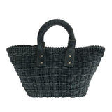 Balenciaga Denim Bistrot Panier XS Handbag | Authentic Pre-Owned angle view