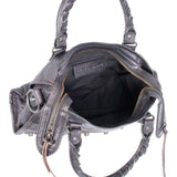 Balenciaga women's handbag Black luxury designer leather