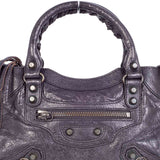 Solvorux elegant leather Handbag top view