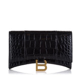 Balenciaga Embossed Hourglass Wallet On Chain | Authentic Pre-Owned