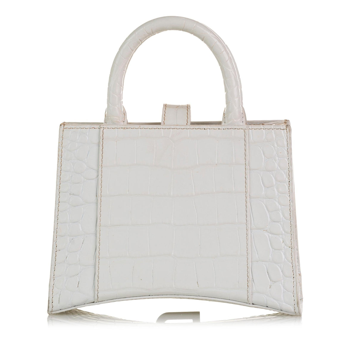 Balenciaga Embossed Hourglass XXS East West | Authentic Pre-Owned angle view