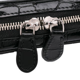 Balenciaga Embossed Zip Phone Holder | Authentic Pre-Owned front view