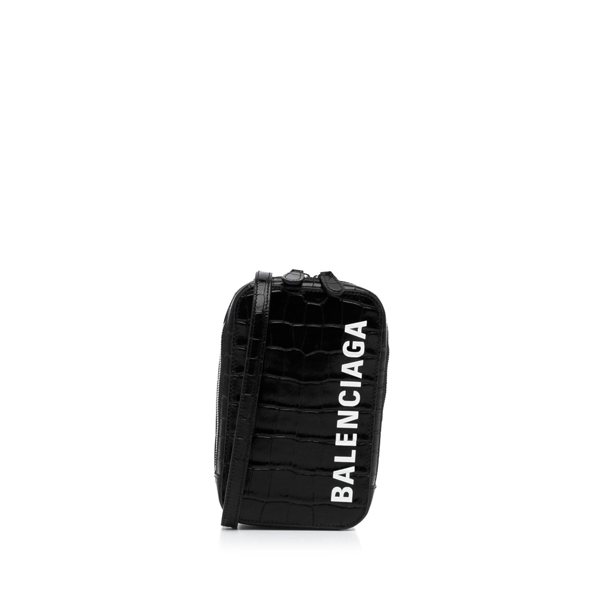 Balenciaga Embossed Zip Phone Holder | Authentic Pre-Owned