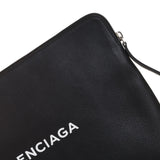 Balenciaga Everyday Logo Clutch | Authentic Pre-Owned side view