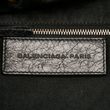 Balenciaga Floral Print Satin Bucket Bag | Authentic Pre-Owned hardware detail