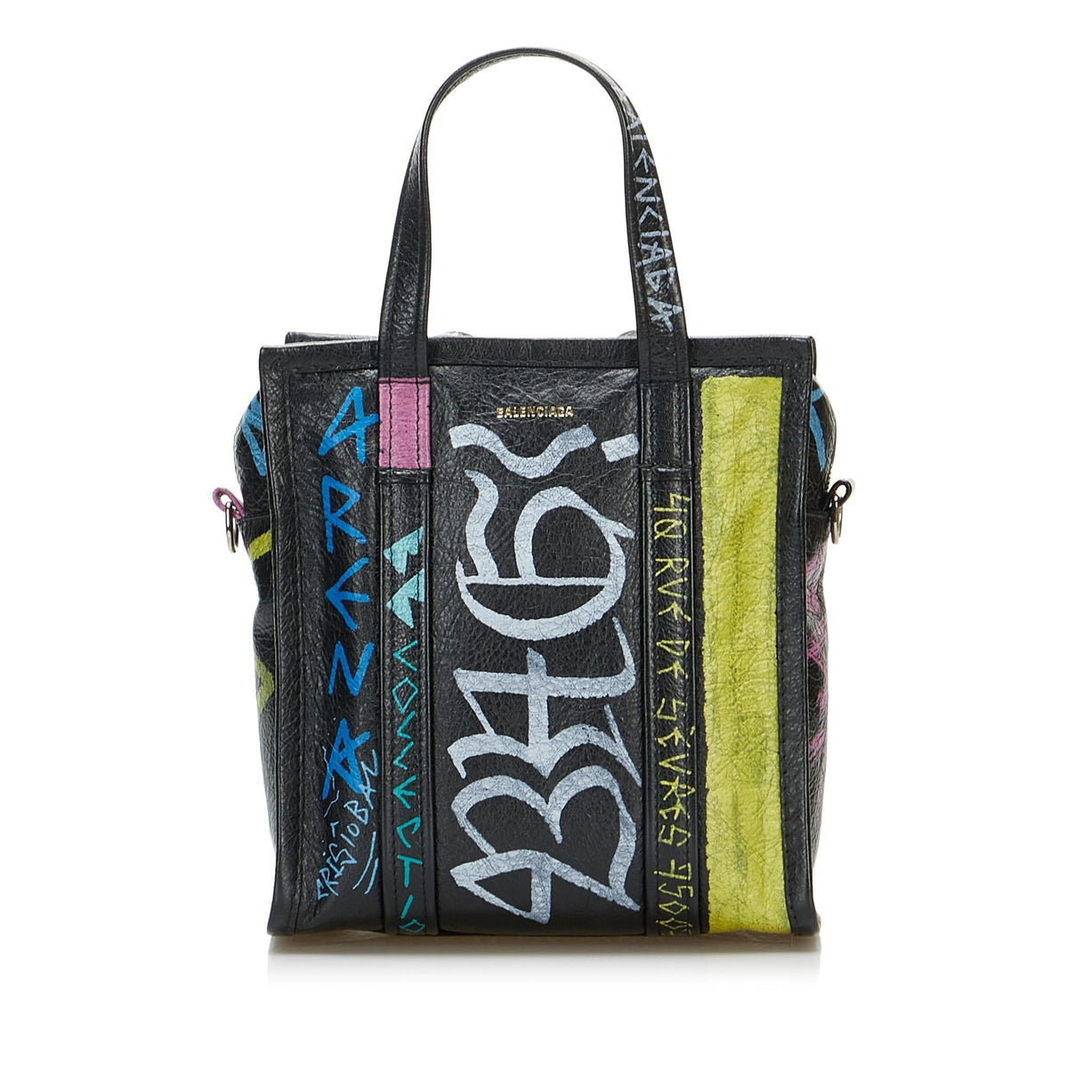 Balenciaga Graffiti Bazaar XS Shopper | Authentic Pre-Owned