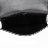 Balenciaga Grained Calfskin Logo Cash Phone Card Holder Flap Bag hardware detail