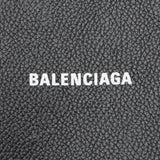 Balenciaga Grained Calfskin Logo Cash Phone Card Holder Flap Bag close-up view