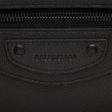 Balenciaga Grained Calfskin Neo Classic City Duffle Bag front view