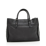 Balenciaga Grained Calfskin Papier A6 Zip Around Tote angle view