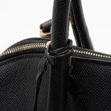 Balenciaga Grained Calfskin Ville Medium Top Handle Bag detail view