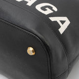 Balenciaga Grained Calfskin Ville Medium Top Handle Bag front view