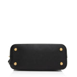 Balenciaga Grained Calfskin Ville Small Top Handle Bag back view