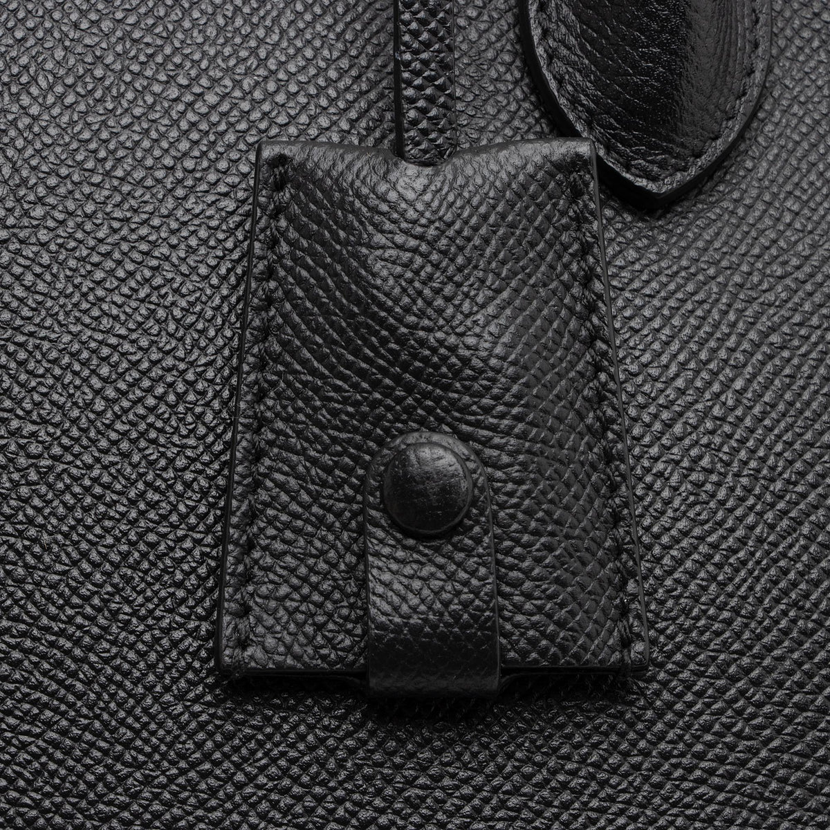 Balenciaga Grained Calfskin Ville Small Top Handle Bag interior view