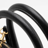 Balenciaga Grained Calfskin Ville Small Top Handle Bag detail view
