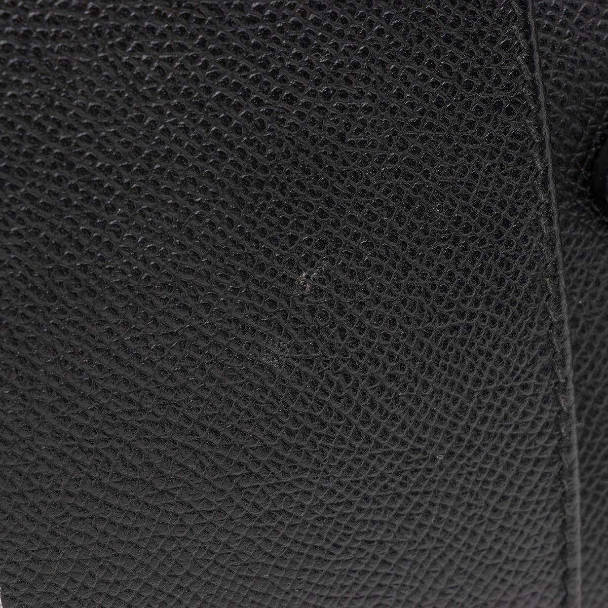 Balenciaga Grained Calfskin Ville Small Top Handle Bag close-up view