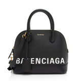 Balenciaga Grained Calfskin Ville Small Top Handle Bag