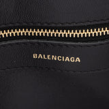 Balenciaga Grained Calfskin Ville Small Top Handle Bag close-up view