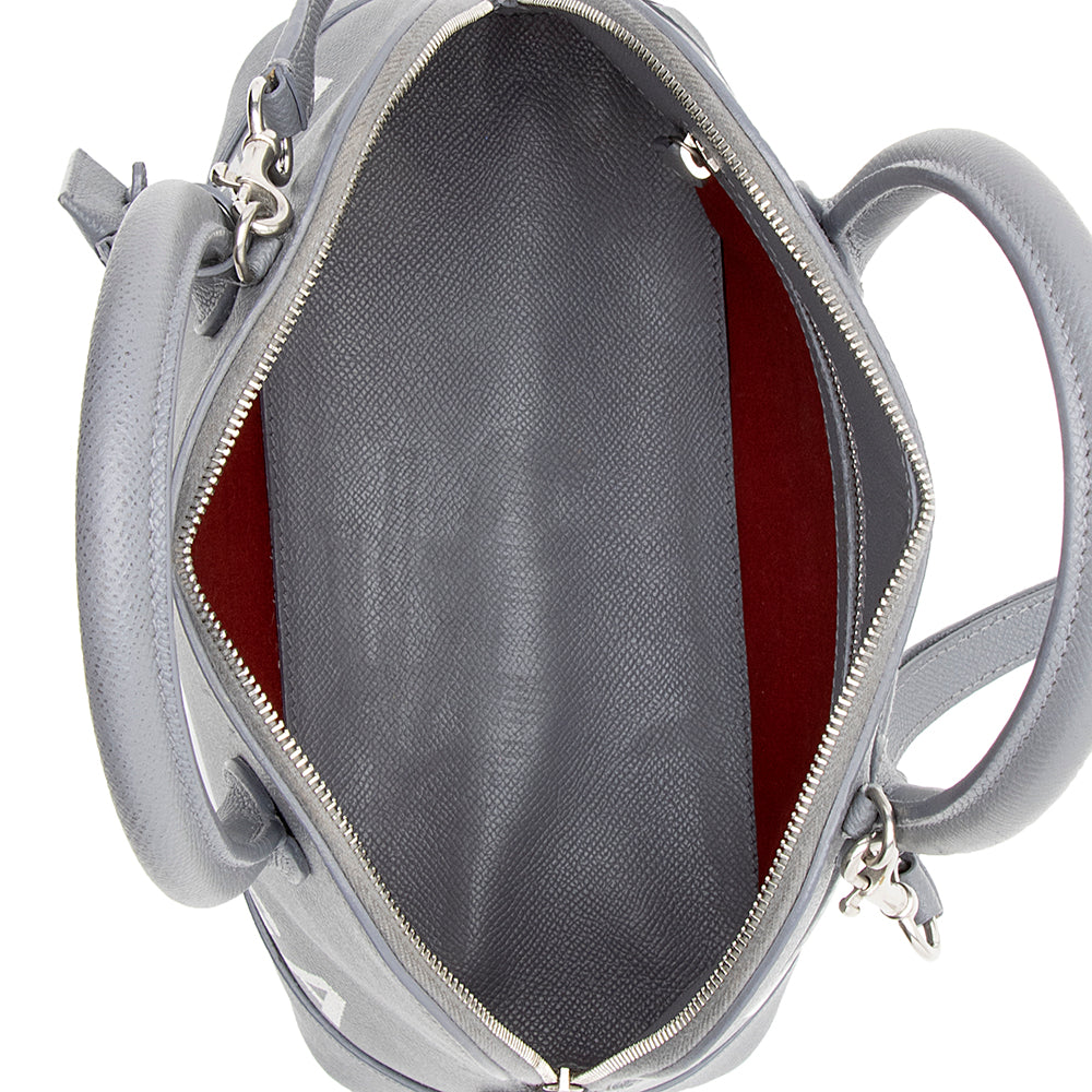 Balenciaga Grained Calfskin Ville Top Handle Bag | Authentic Pre-Owned hardware detail