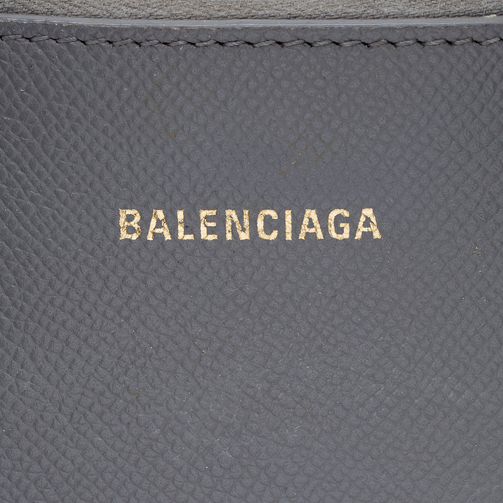 Balenciaga Grained Calfskin Ville Top Handle Bag | Authentic Pre-Owned front view