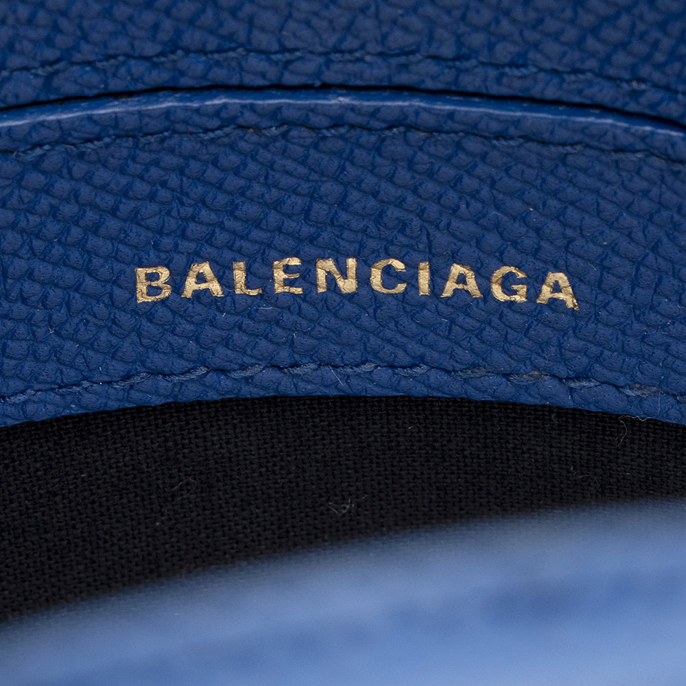 Balenciaga Grained Calfskin Ville XXS Top Handle Bag - Final Sale close-up view