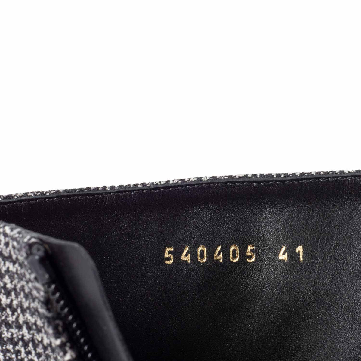 Balenciaga authentic luxury shoe Black leather craftsmanship